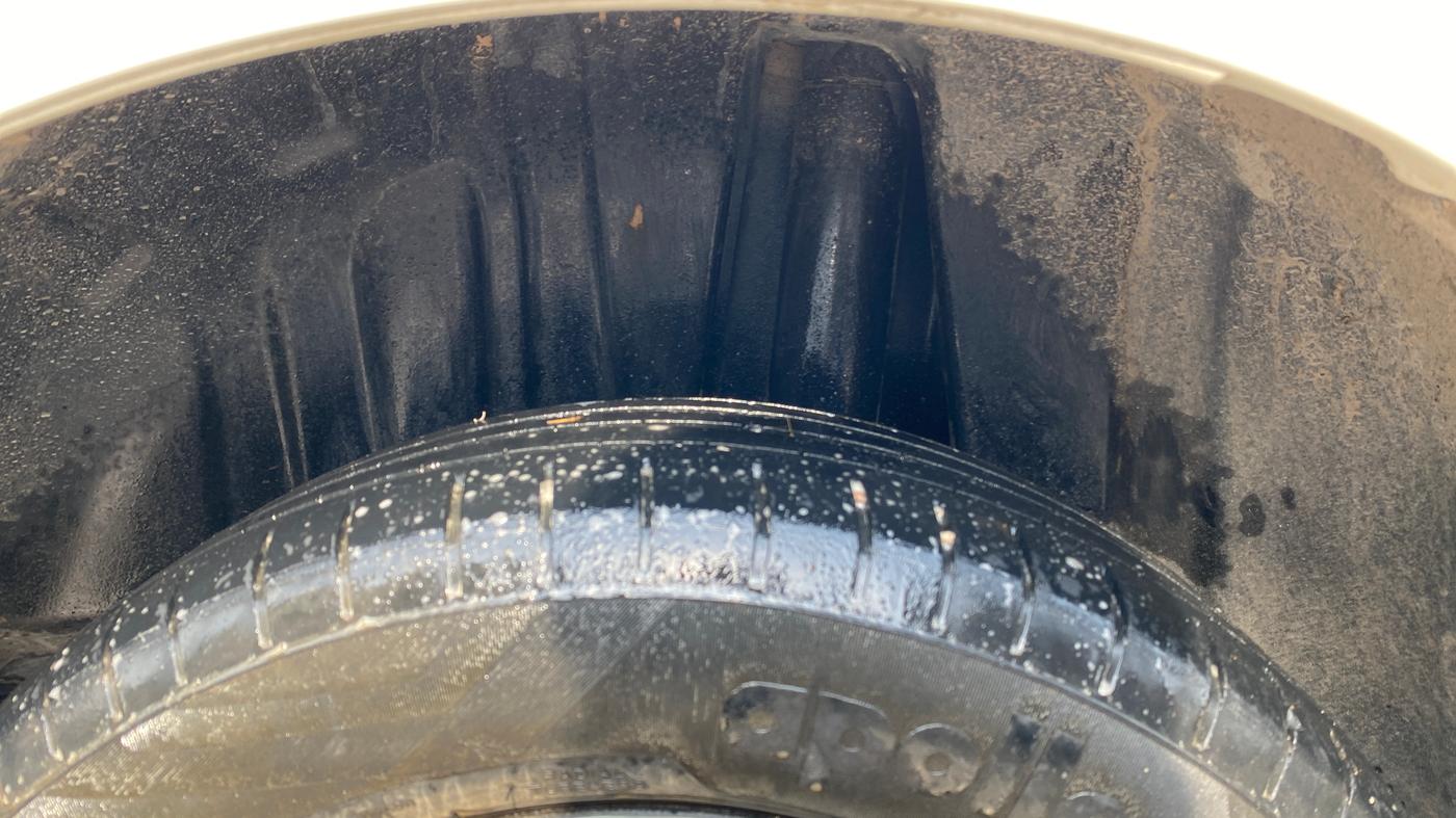 2022 Maruti Baleno DELTA PETROL 1.2, Petrol, Manual, 33,518 km, Left Rear Tyre Tread