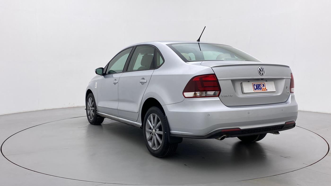 2022 Volkswagen Vento HIGHLINE PLUS 1.0 TSI AT, Petrol, Automatic, 4,988 km, Left Back Diagonal