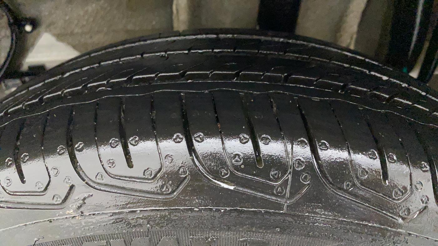 2022 Tata Tiago XT CNG, CNG, Manual, 5,542 km, Left Rear Tyre Tread
