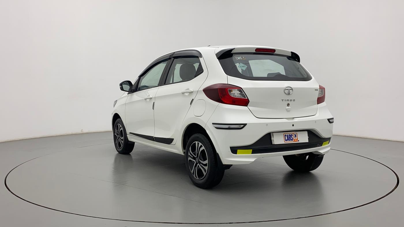 2022 Tata Tiago XT CNG, CNG, Manual, 5,542 km, Left Back Diagonal