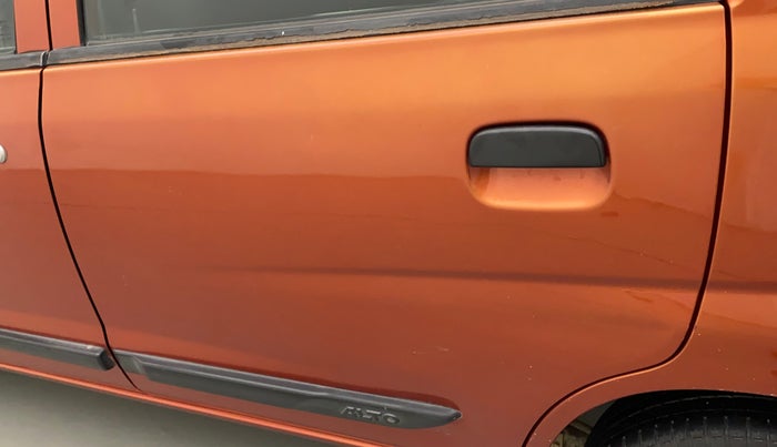 2011 Maruti Alto K10 VXI, Petrol, Manual, 84,967 km, Rear left door - Slightly dented