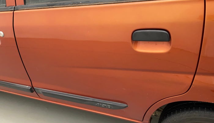 2011 Maruti Alto K10 VXI, Petrol, Manual, 84,967 km, Rear left door - Minor scratches