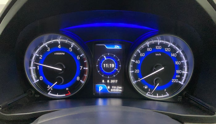 2019 Toyota Glanza V CVT, Petrol, Automatic, 66,948 km, Odometer Image