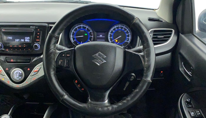 2017 Maruti Baleno DELTA PETROL 1.2, Petrol, Manual, 51,763 km, Steering Wheel Close Up