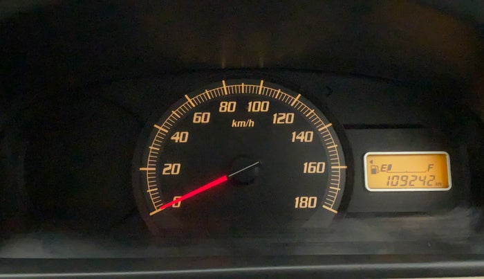 2012 Maruti Zen Estilo LXI CNG, CNG, Manual, 1,09,242 km, Odometer Image