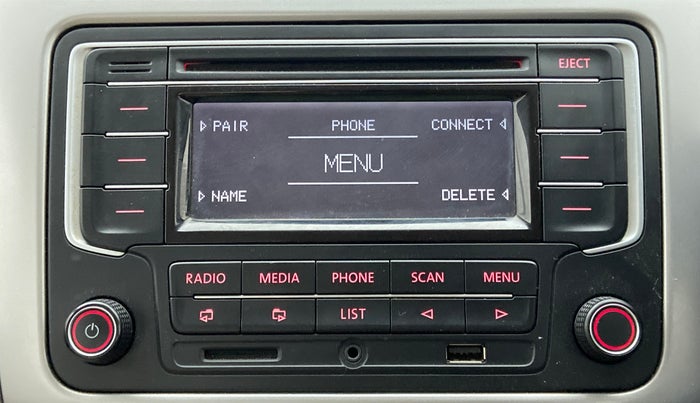 2015 Volkswagen Vento HIGHLINE PLUS 1.2 AT 16 ALLOY, Petrol, Automatic, 48,649 km, Infotainment System