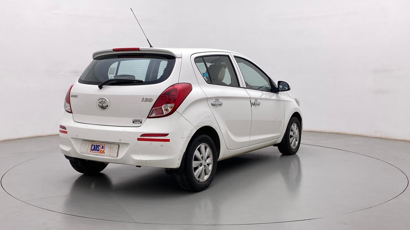 2012 Hyundai i20 ASTA 1.2, Petrol, Manual, 46,841 km, Right Back Diagonal
