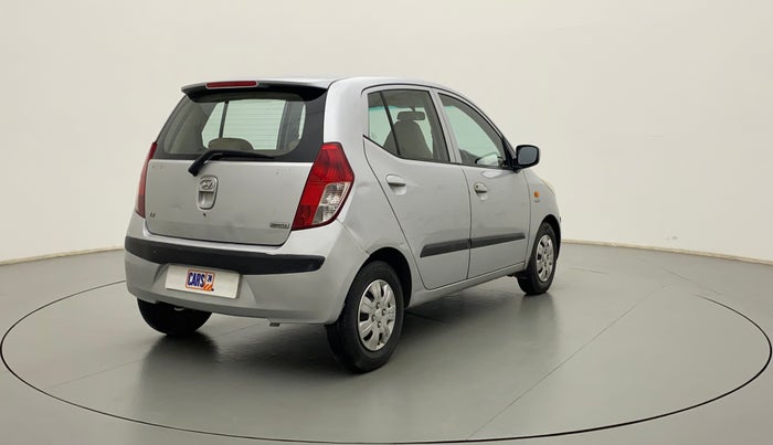 2010 Hyundai i10 SPORTZ 1.2, Petrol, Manual, 1,22,483 km, Right Back Diagonal
