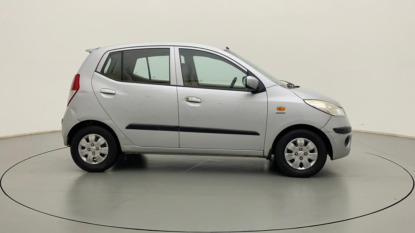 2010 Hyundai i10 SPORTZ 1.2, Petrol, Manual, 1,22,483 km, Right Side View