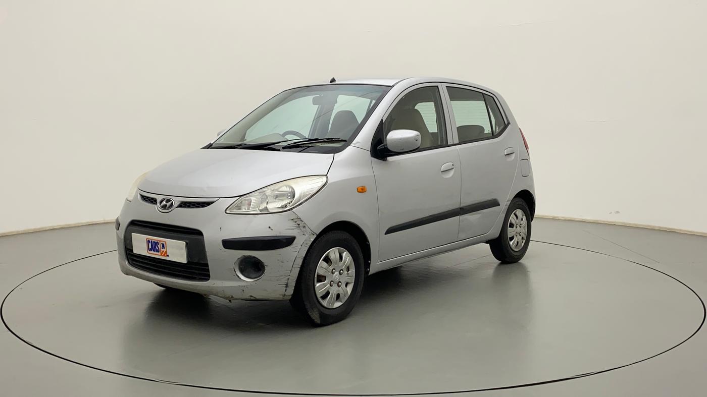 2010 Hyundai i10 SPORTZ 1.2, Petrol, Manual, 1,22,483 km, Left Front Diagonal