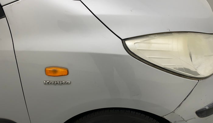 2010 Hyundai i10 SPORTZ 1.2, Petrol, Manual, 1,22,483 km, Right fender - Minor scratches