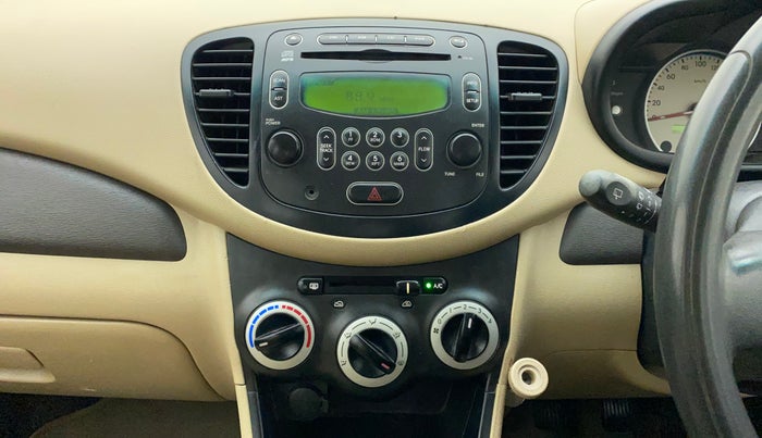 2010 Hyundai i10 SPORTZ 1.2, Petrol, Manual, 1,22,483 km, Air Conditioner