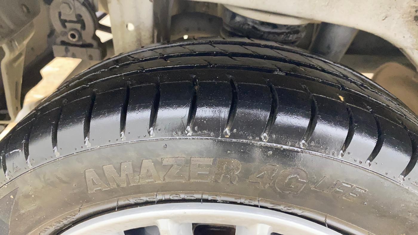 2015 Maruti Alto K10 VXI, CNG, Manual, 78,574 km, Right Rear Tyre Tread