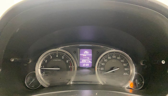 2017 Maruti Ciaz VXI+, Petrol, Manual, 1,09,244 km, Odometer Image
