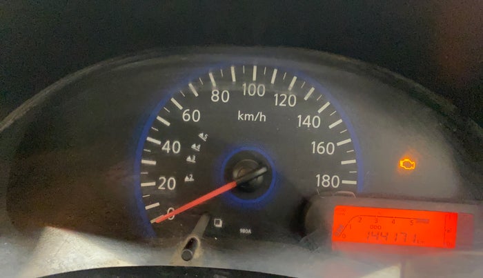 2017 Datsun Go Plus T, Petrol, Manual, 1,44,171 km, Odometer Image