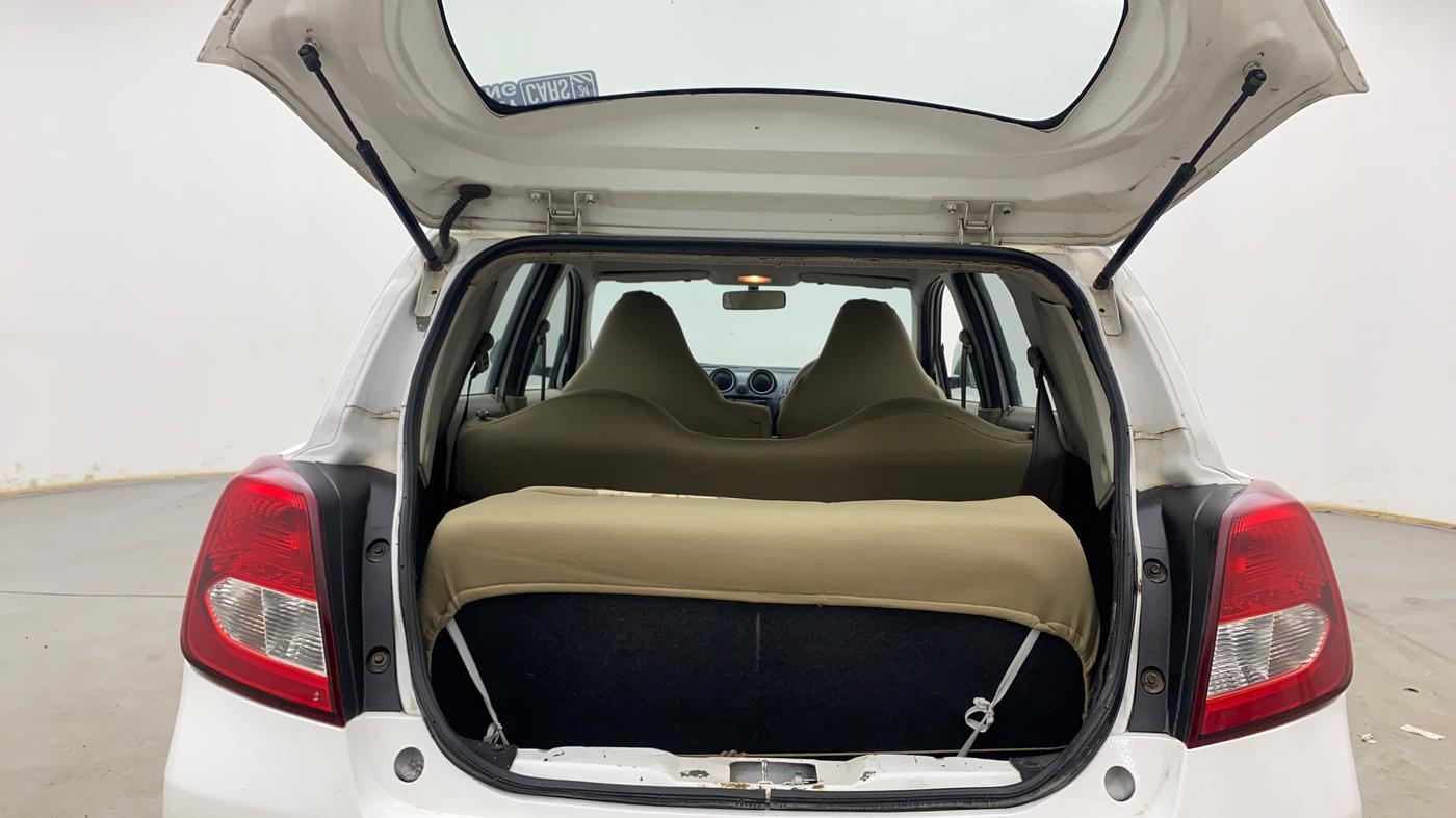 2017 Datsun Go Plus T, Petrol, Manual, 1,44,290 km, Boot Inside