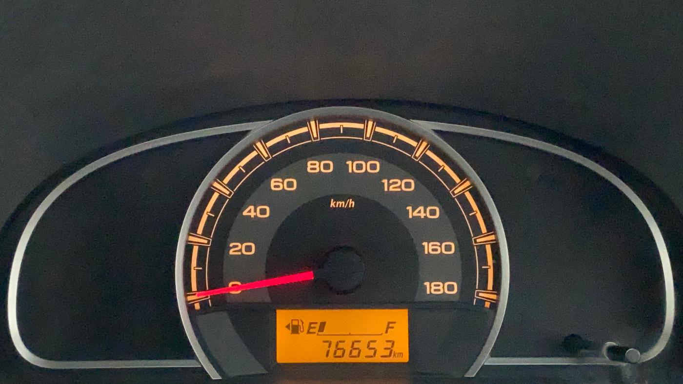 2013 Maruti Alto 800 LXI, Petrol, Manual, 76,733 km, Odometer Image