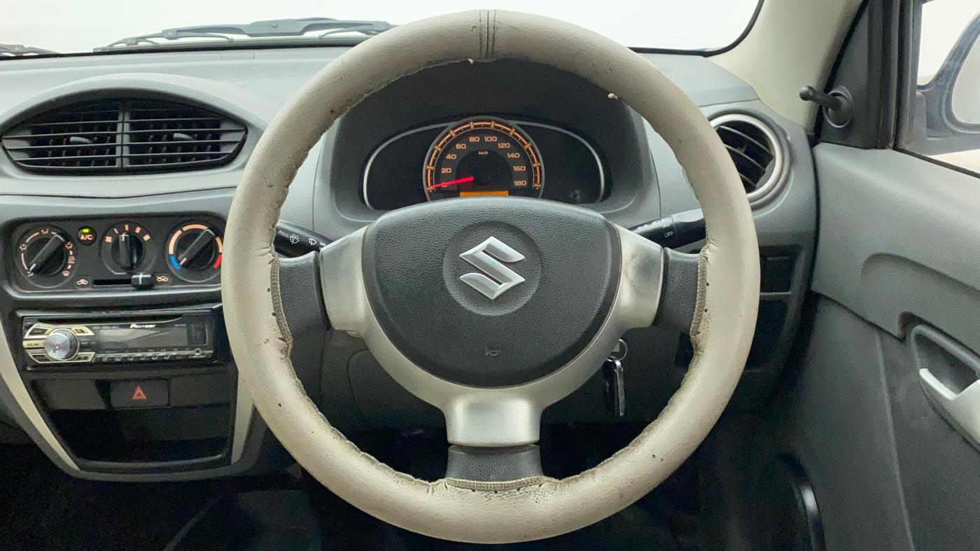 2013 Maruti Alto 800 LXI, Petrol, Manual, 76,733 km, Steering Wheel Close Up