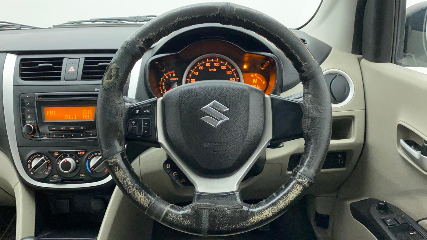2016 Maruti Celerio ZXI AMT, Petrol, Automatic, 80,511 km, Steering Wheel Close Up