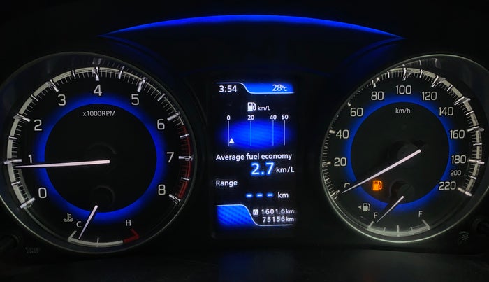 2017 Maruti Baleno RS 1.0 PETROL, Petrol, Manual, 75,151 km, Odometer Image