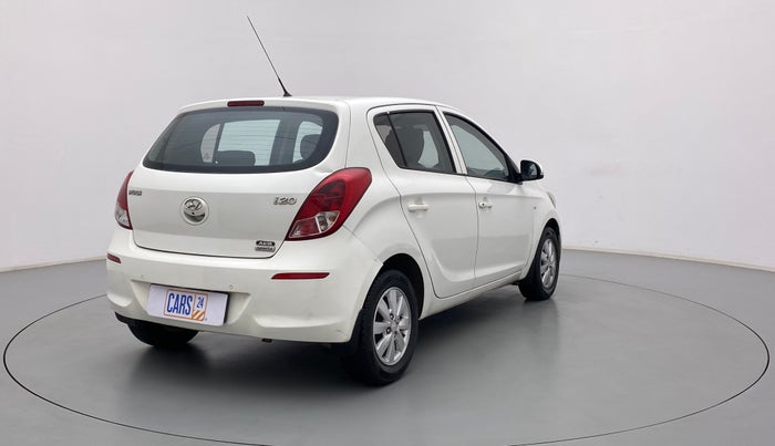 2012 Hyundai i20 SPORTZ 1.2, CNG, Manual, 1,08,440 km, Right Back Diagonal