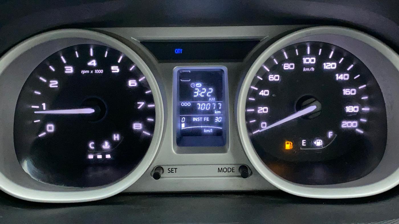 2016 Tata Tiago XZ PETROL, Petrol, Manual, 70,335 km, Odometer Image