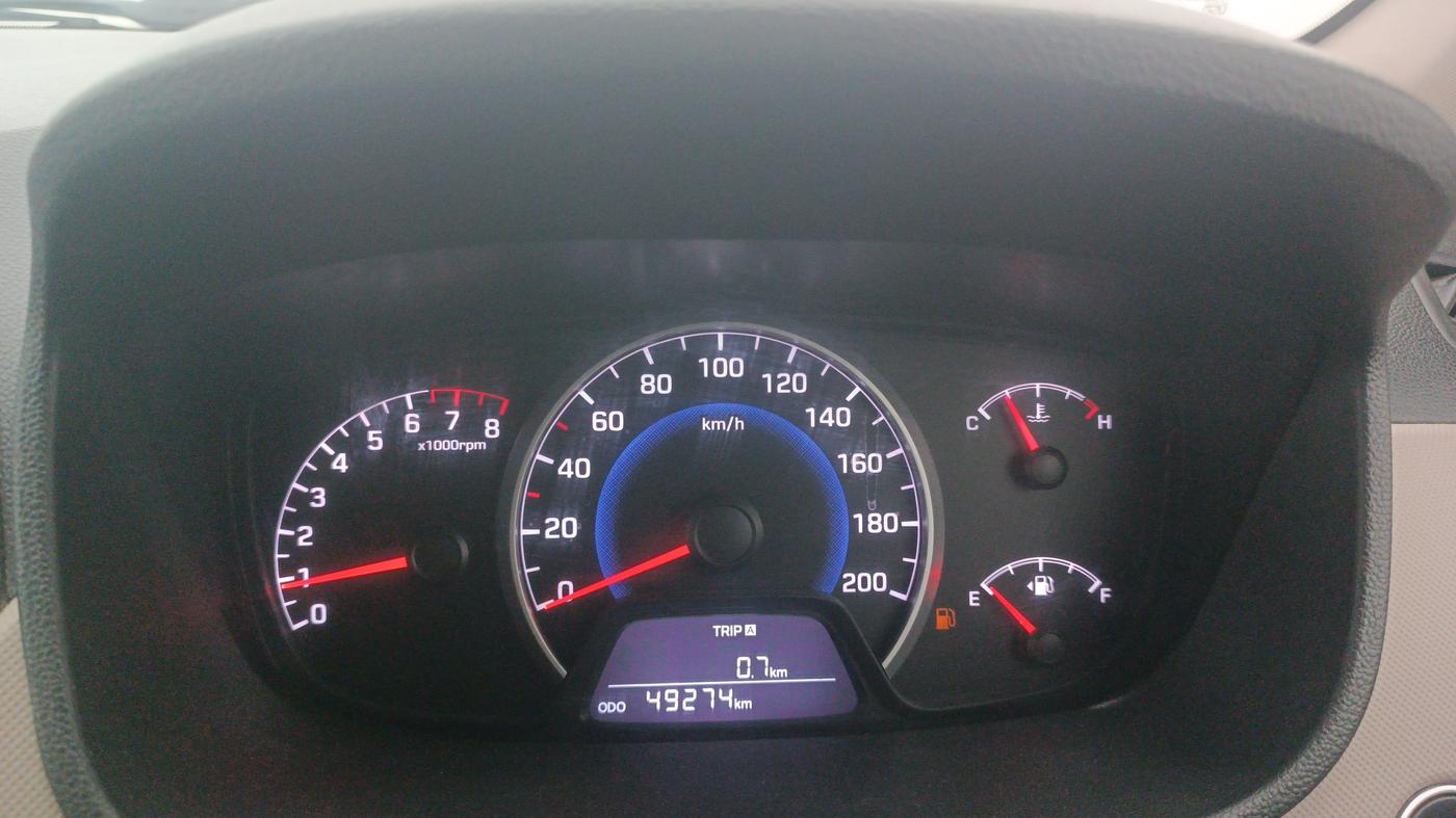 2014 Hyundai Grand i10 SPORTZ 1.2 KAPPA VTVT, Petrol, Manual, 49,273 km, Odometer Image