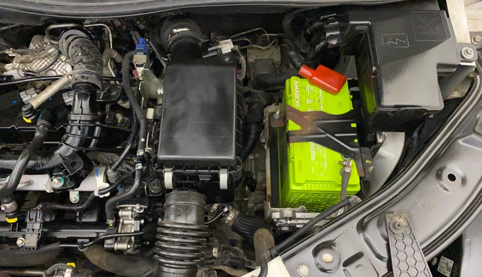 2022 Nissan MAGNITE XV TURBO CVT, Petrol, Automatic, 33,823 km, Engine View - Left