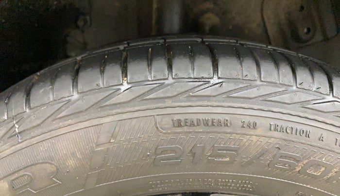 2023 Tata NEXON XZ PLUS (LUXURY) KAZIRANGA PETROL, Petrol, Manual, 20,796 km, Right Rear Tyre Tread