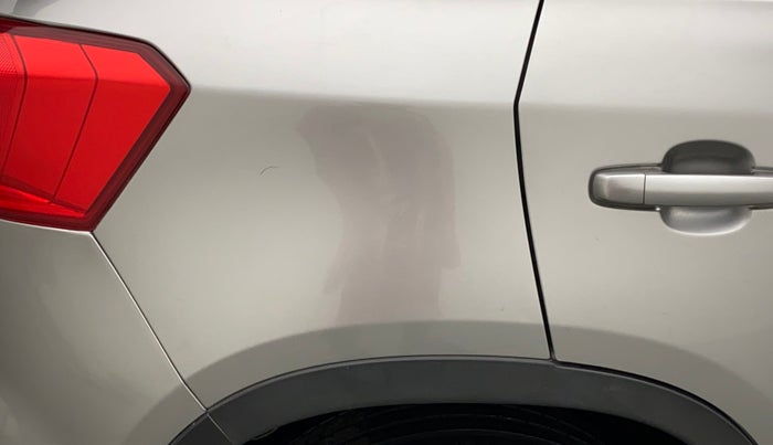 2019 Maruti Vitara Brezza ZDI AMT, Diesel, Automatic, 89,722 km, Right quarter panel - Minor scratches