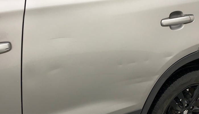 2019 Maruti Vitara Brezza ZDI AMT, Diesel, Automatic, 89,722 km, Rear left door - Slightly dented