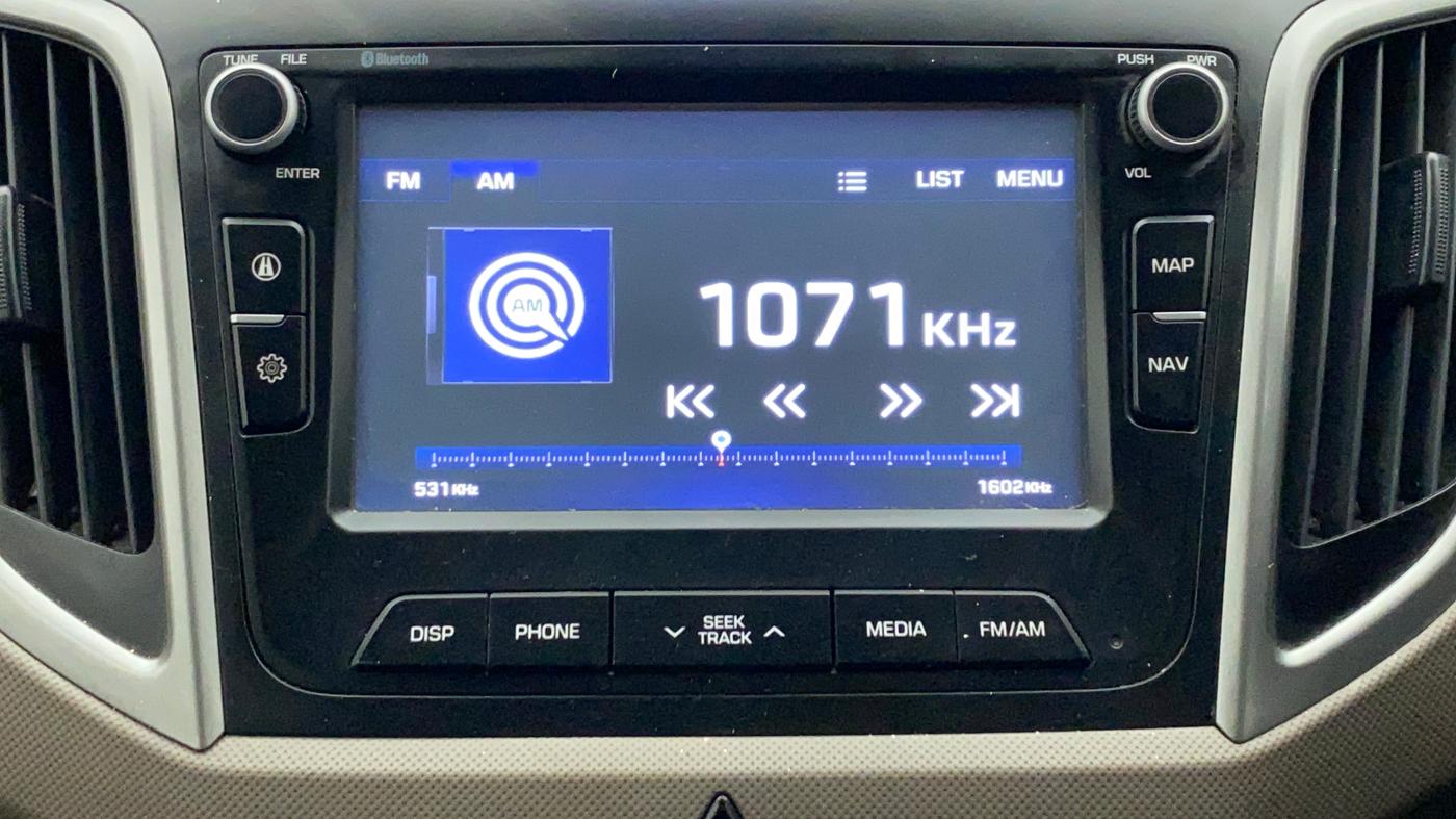 2017 Hyundai Creta SX PLUS AT 1.6 PETROL, Petrol, Automatic, 72,555 km, Infotainment System