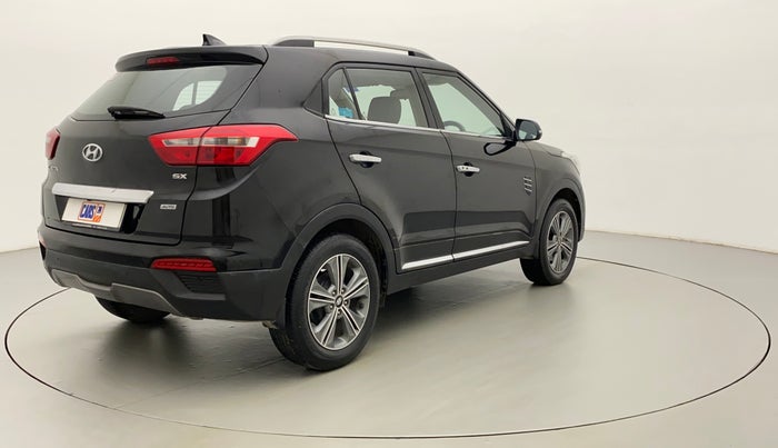 2017 Hyundai Creta SX PLUS AT 1.6 PETROL, Petrol, Automatic, 72,555 km, Right Back Diagonal