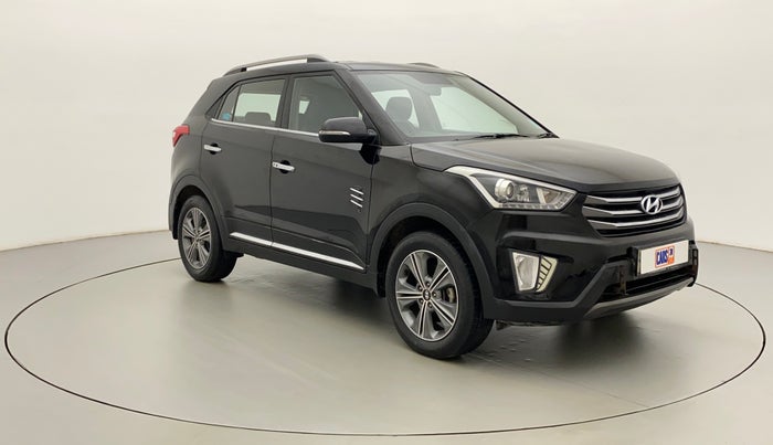 2017 Hyundai Creta SX PLUS AT 1.6 PETROL, Petrol, Automatic, 72,555 km, Right Front Diagonal