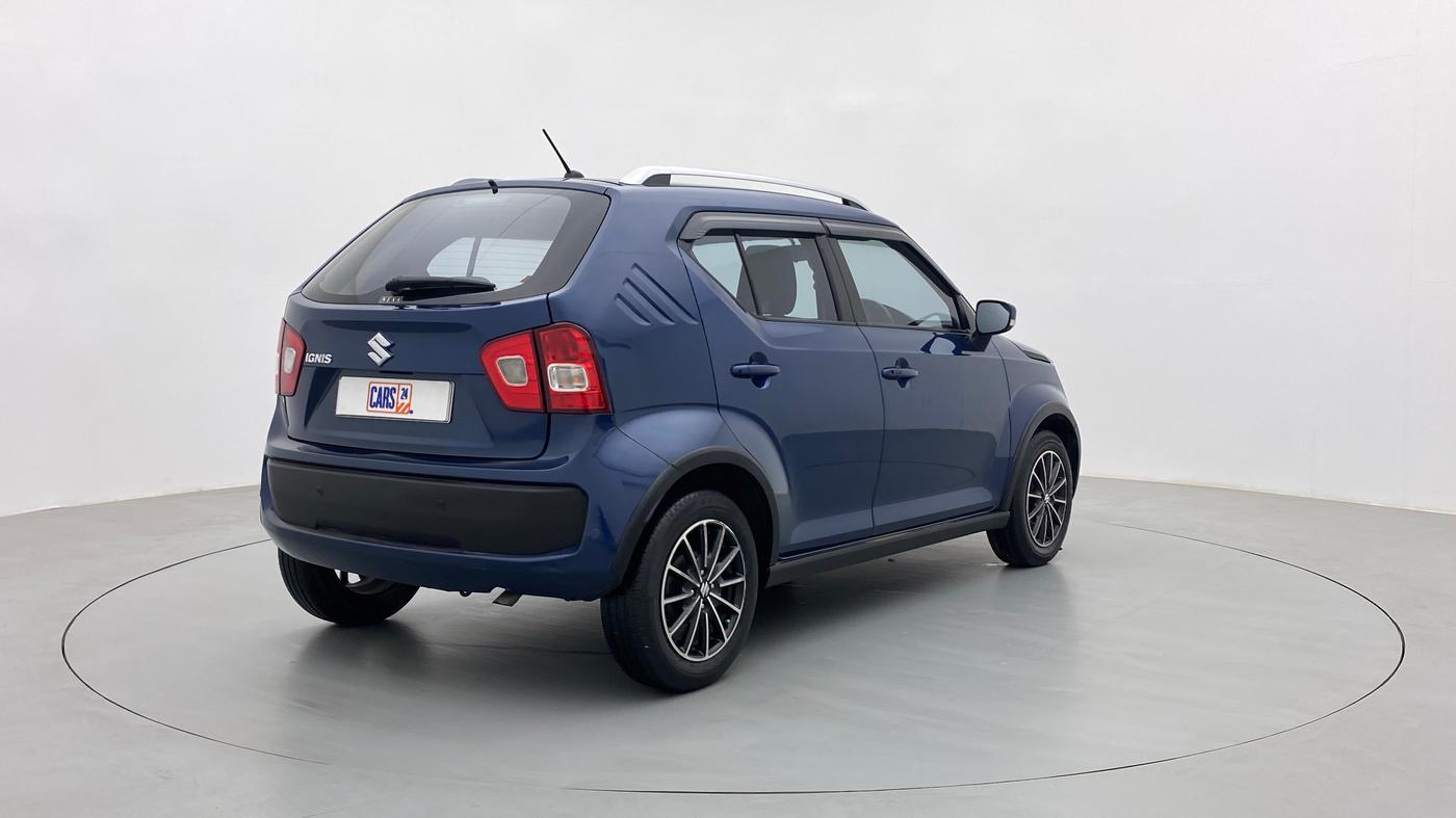 2019 Maruti IGNIS ZETA 1.2 K12 AMT, Petrol, Automatic, 47,406 km, Right Back Diagonal