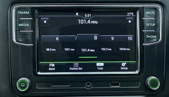 2017 Skoda Rapid Style 1.5 TDI AT, Diesel, Automatic, 88,556 km, Infotainment System