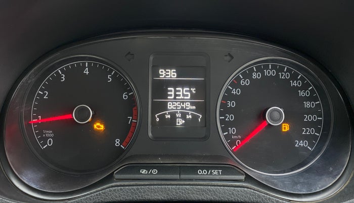 2019 Volkswagen Ameo TRENDLINE 1.0L, CNG, Manual, 82,549 km, Odometer Image