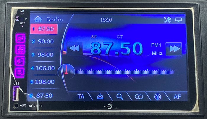 2019 Volkswagen Ameo TRENDLINE 1.0L, CNG, Manual, 82,549 km, Infotainment System