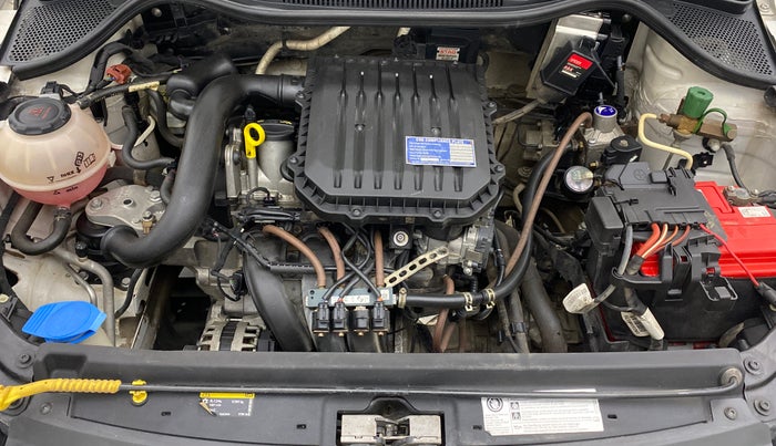 2019 Volkswagen Ameo TRENDLINE 1.0L, CNG, Manual, 82,549 km, Open Bonet