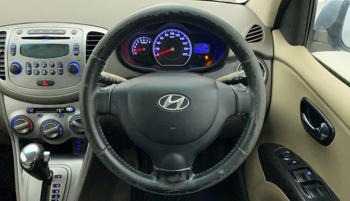 2011 Hyundai i10 SPORTZ 1.2 AT KAPPA2, Petrol, Automatic, 37,059 km, Steering Wheel Close Up