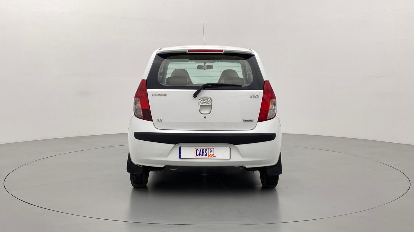 2009 Hyundai i10 SPORTZ 1.2, Petrol, Manual, 98,616 km, Back/Rear