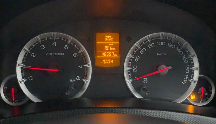 2012 Maruti Swift Dzire ZXI, Petrol, Manual, 46,597 km, Odometer Image