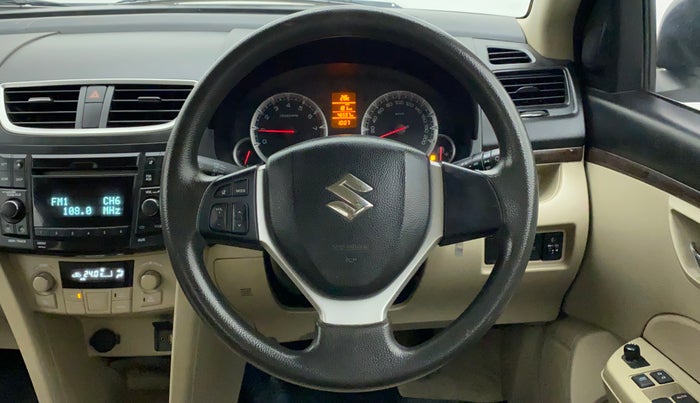 2012 Maruti Swift Dzire ZXI, Petrol, Manual, 46,597 km, Steering Wheel Close Up