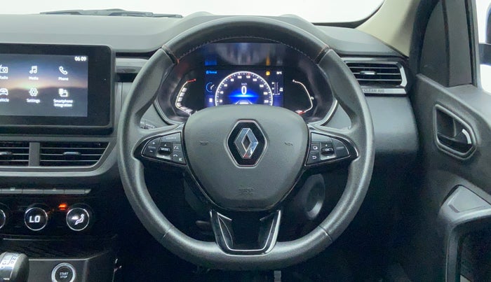 2022 Renault Kiger RXZ AMT, Petrol, Automatic, 11,634 km, Steering Wheel Close Up