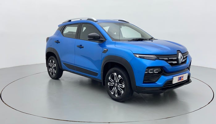 2022 Renault Kiger RXZ AMT, Petrol, Automatic, 11,634 km, Right Front Diagonal