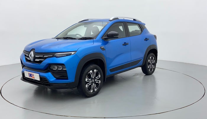 2022 Renault Kiger RXZ AMT, Petrol, Automatic, 11,634 km, Left Front Diagonal