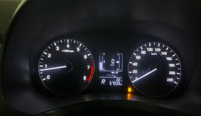 2019 Hyundai Creta SX 1.6 PETROL, Petrol, Manual, 57,025 km, Odometer Image