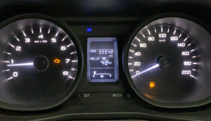 2019 Tata NEXON XM PETROL, Petrol, Manual, 55,501 km, Odometer Image