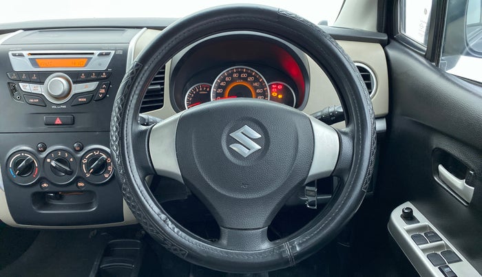 2015 Maruti Wagon R 1.0 VXI, Petrol, Manual, 24,658 km, Steering Wheel Close Up