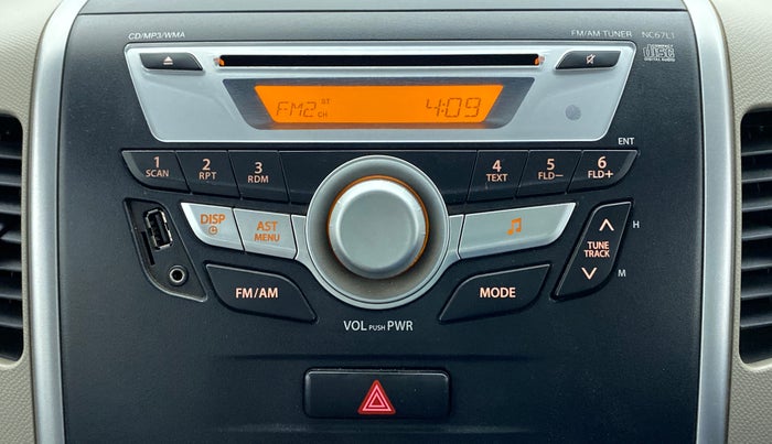 2015 Maruti Wagon R 1.0 VXI, Petrol, Manual, 24,658 km, Infotainment System